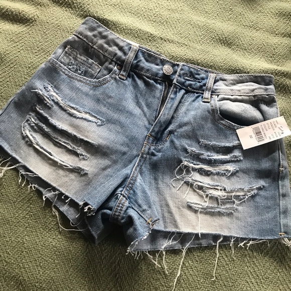 PacSun Pants - NWT Pacsun High Rise Denim Shorts Size 22